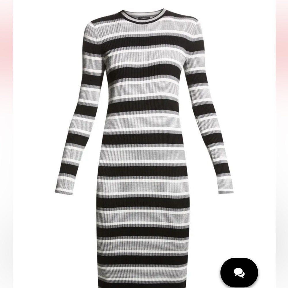 Theory woman’s long sleeve stripper dress size M